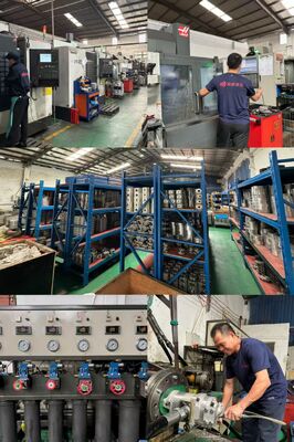NABCO Gear Pump GN340-GN222-GN215 with 13 Teeth Shalft Hydraulic Pump Cast Iron and Aluminum alloy materials Triple Pump for Concrete Machinery Supply
