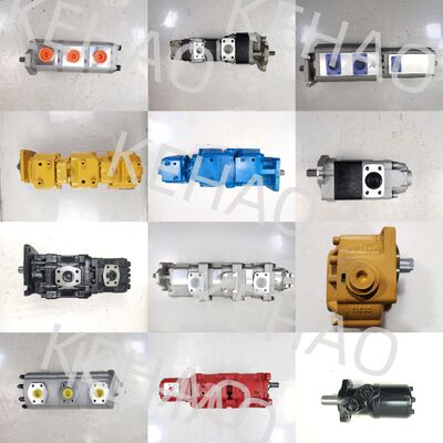 NABCO Gear Pump GN340-GN222-GN215 with 13 Teeth Shalft Hydraulic Pump Cast Iron and Aluminum alloy materials Triple Pump for Concrete Machinery Supply