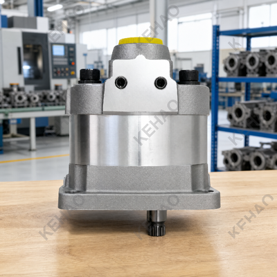 Pour pompe à engrenages hydrauliques Komatsu 705-22-28310 en fonte et alliage d'aluminium, pompe à huile industrielle utilisée dans les pièces de rechange pour tombereau Komatsu HD465-7E/7R, marque KEHAO