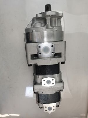Pour les chargeurs à roues pompe à engrenages 705-58-46001 Komatsu pompe hydraulique alliage de fer et d'aluminium coulé pompe à huile pièces de rechange de machines lourdes Vente directe d'usine