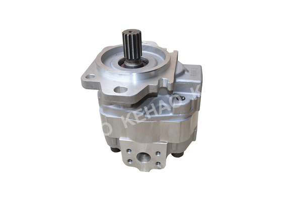 Couleur hydraulique d'argent de la pompe 705-11-38010 705-11-40010 KOMATSU de bouteur