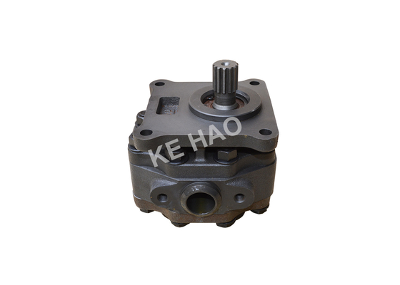 07433-72203 la pompe du bouteur 07433-71103/les pompes à engrenages hydrauliques de fonte argentent la couleur