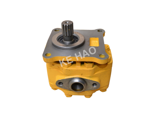 07433-72203 la pompe du bouteur 07433-71103/les pompes à engrenages hydrauliques de fonte argentent la couleur