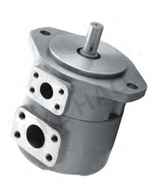 Pompe à engrenages de fonte de haute précision, pompe hydraulique durable du chat E70b