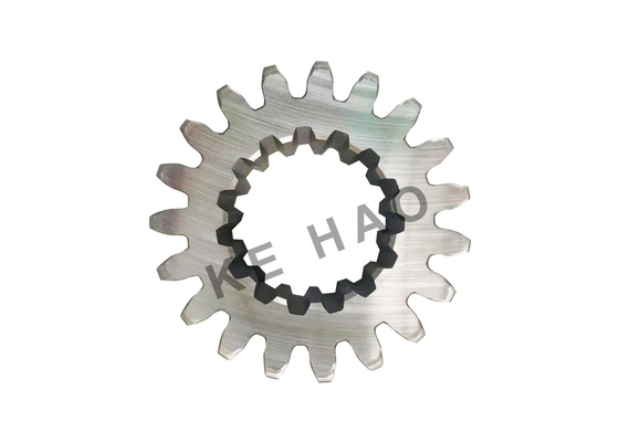 La pompe du bouteur GD37/les pompes à engrenages hydrauliques de fonte argentent la couleur