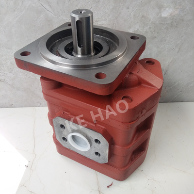 CBGJ choisissent la clé plate de pompe ou la pompe à engrenages originale compacte rouge brique de cannelure pour machiner les machines et le véhicule