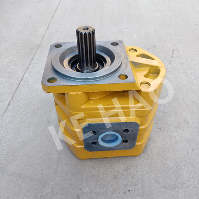 CBGJ choisissent la pompe à engrenages originale de contrat de jaune de cannelure de couverture de place de pompe pour machiner les machines et le véhicule