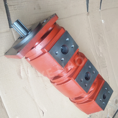 CBZ triplent la pompe à engrenages originale compacte rouge de cannelure de couverture de place de pompe pour machiner les machines et le véhicule