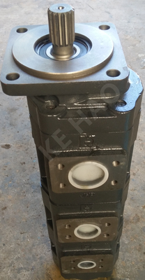 JHP triplent la pompe à engrenages originale de contrat de noir de cannelure de couverture de place de pompe pour machiner les machines et le véhicule