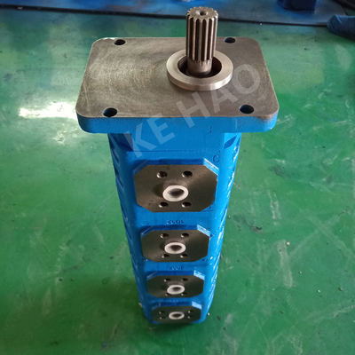 Tétralogie de JHP de pompe à engrenages originale compacte bleue de cannelure de couverture de place de pompe pour machiner les machines et le véhicule