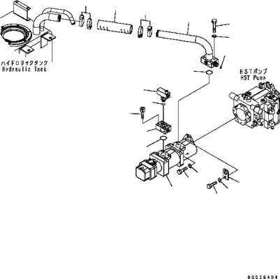 705-56-26081 Assemblée de pompe de KOMATSU pour le poids des chargeurs WA200 WA200PT de roue : 21 kilogrammes