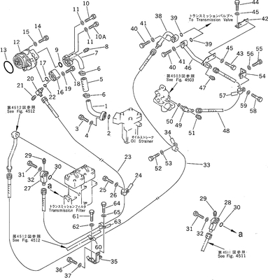 705-21-32050 bouteurs D85A D85E D85P de pompe à engrenages de KOMATSU