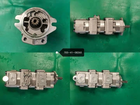 705-41-08260 excavatrice Gear Pump PC38UU PC38UUM (de 11+11+7+2.5) 8,86 kilogrammes
