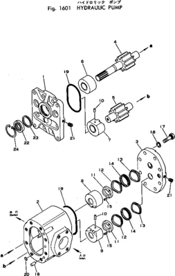 704-11-38100 pompe hydraulique D53A D53P D53S D58E D58P de KAL080 KOMATSU